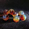 6-16mm Natural Mexican Red Blue Amber Round Beads, No Impurities No Cracks, Pure Quality, DIY Bracelet Beads, Jewelry Inlay Beads