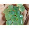Natural Xiu Jade (Serpentine) Lotus Pod Bead