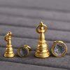 Gold Plated S925 Silver Green Tara Yellow Jambhala Stupa Seal Pendant, Tibetan Amulet