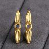 Gold Plated S925 Silver Vajra Pestle Charm Bead DIY Spacer Pendant