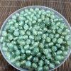 5-12mm Natural White & Green Xiu Jade (Serpentine Jade) Round Beads, DIY Bracelet Beads