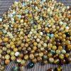 5-12mm Natural Random Colorful Xiu Jade (Serpentine Jade) Round Beads, DIY Bracelet Beads