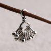S925 Sterling Silver Stamen Dandelion Grape Cluster Shape Charm, DIY Jewelry Accessories