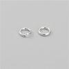 S925 Sterling Silver Open & Closed Jump Rings, Tiny Round Loops, Bracelet Connector Rings