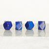 5-pieces Natural Lapis Lazuli Octagonal Spacer Beads for DIY Jewelry Making