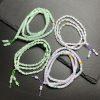 Natural Icy Jadeite Barrel, Gourd & Abacus Bead Strand, Necklace and Bracelet Making Accessories