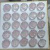 Natural Rose Quartz Carved Cat Paw Loose Spacer Beads DIY Jewelry Findings