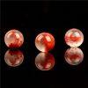 AAA Natural Ice Floating Nanhong South Red Agate Round Beads