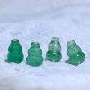 AAA Natural Green Strawberry Quartz Gourd Spacer Beads