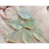 5-pieces Natural Xiu Jade (Serpentine) Carved Lotus Petal Charm Beads