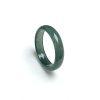 AAA Natural Ice Blue Water Jadeite Plain Band Ring Bead