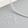 2g S925 Sterling Silver Five Point Star Flower Small Spacer Loose Beads