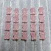 Natural Rose Quartz Cute Bear Shaped Bead DIY Jewelry Findings