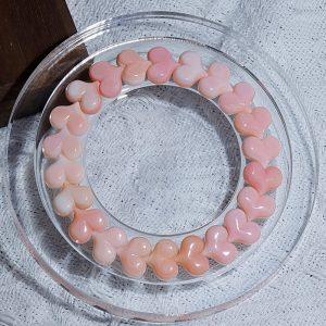 Natural Queen Conch Rose Conch Shell Peach Butt Heart Loose Beads