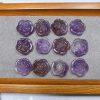 5-Pieces Natural Ametrine Peony Flower Spacer Bead