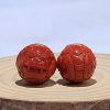 Natural Nanhong Red Agate Pi Yao Pixiu Animal Spacer Bead