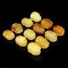 Natural Amber Pi Yao Pixiu Animal Spacer Beads