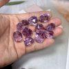 20g Natural Faceted Freeform Amethyst Spacer Beads