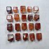 30g Natural Red Hematoid Quartz Sugar Cube Rectangular Bar Spacer Beads