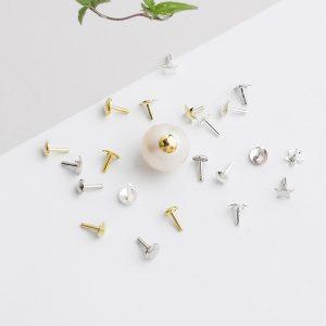 S925 Sterling Silver Bead Caps, End Stoppers & Seal Washers Jewelry Ending Accessories
