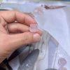5-Pieces Natural Rose Quartz Carved Chinese Lion Dance Head Loose Beads