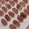 5-Pieces Natural Strawberry Quartz Pi Yao Pixiu Animal Loose Beads