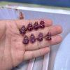 5-Pieces Natural Amethyst Gourd Loose Beads