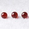 Mini Natural Orange Red Fanta Garnet Round Loose Spacer Beads