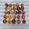 20g Natural Hematoid Quartz Round Bead