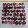 20g Natural Red Hematoid Quartz Round Shape Bead