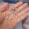 Natural Clear Quartz Wheel spacer bead
