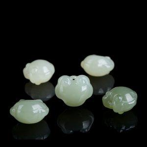AAA Natural Nephrite Ruyi Longevity Lock Pendant