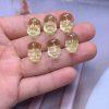 5-pieces Natural Grade A Citrine Pixiu Spacer Bead