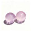 High Quality Natural Starlight Rose Quartz Round Loose Single Bead