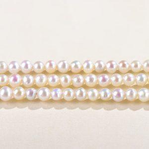 A Strand Natural Freshwater Pearl Loose Beads
