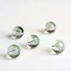 4A Natural Green Phantom Quartz Round Loose Single Bead