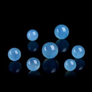 4A Natural Aquamarine Round Loose Bead