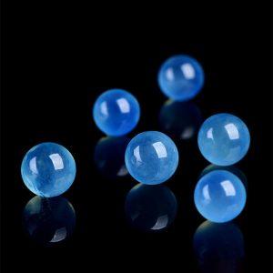 6A Natural Aquamarine Round Loose Bead