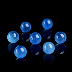 7A Natural Aquamarine Round Loose Bead