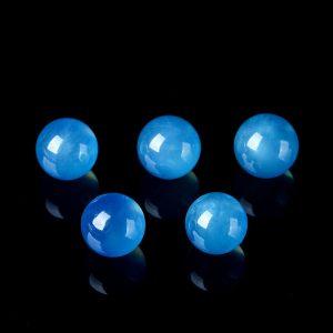 8A Natural Aquamarine Round Loose Bead